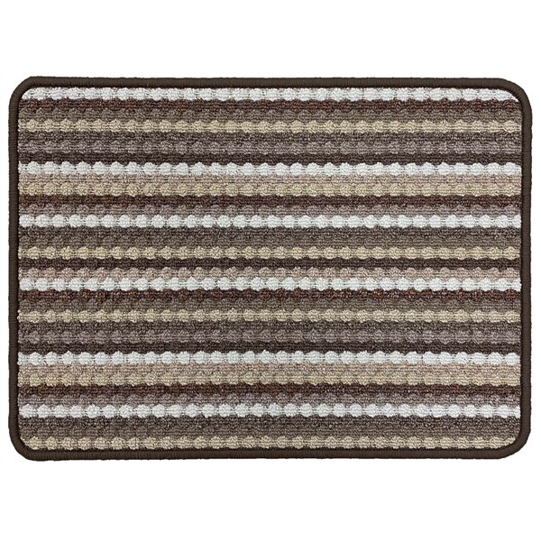 VICA - Tapis Multi Stripes Beige 40x60cm
