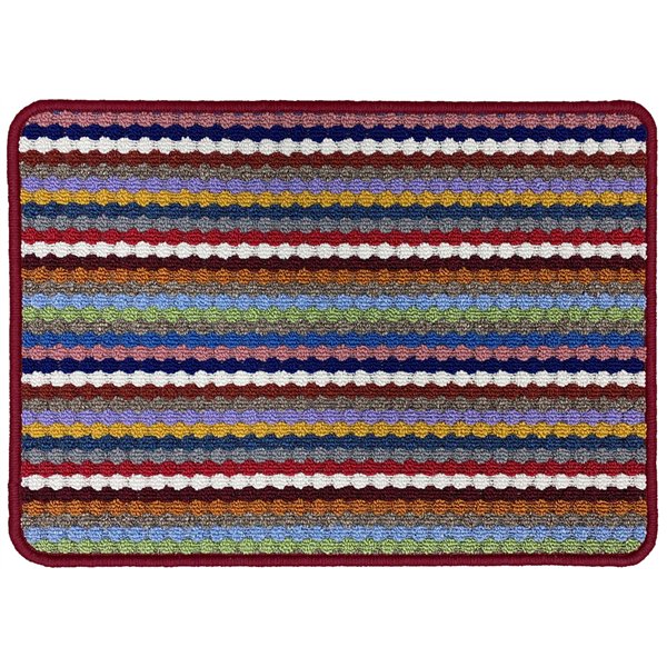 VICA - Tapis Multi Stripes Multi Color 40x60cm