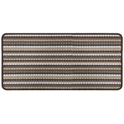 VICA - Tapis Multi Stripes Beige Brown 66x120cm