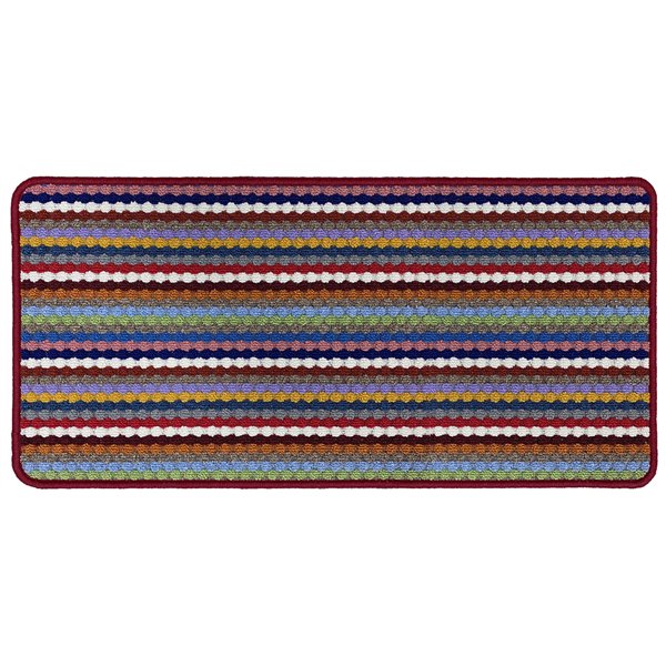 VICA - Tapis Multi Stripes Multi Color 67x120cm