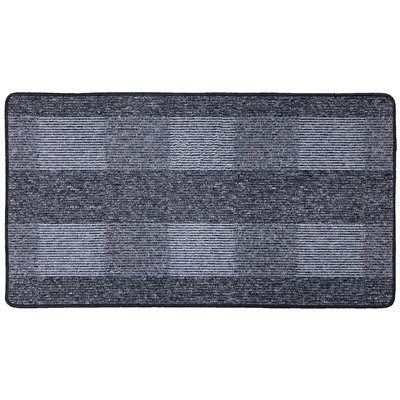 VICA - Tapis Karee Anthracite 67x120cm