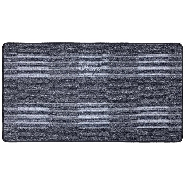 VICA - Tapis Karee Anthracite 67x120cm