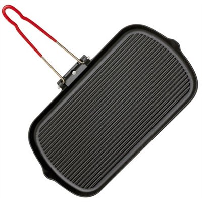 INVICTA - Grill rectangulaire 37 x 22 cm en fonte