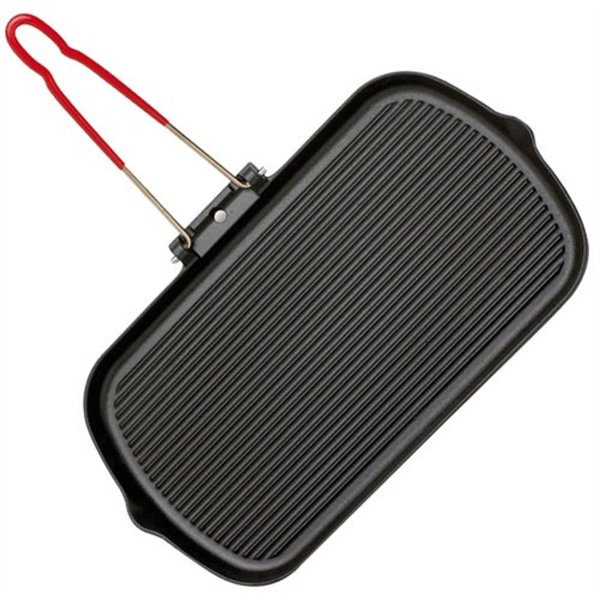 INVICTA - Grill rectangulaire 37 x 22 cm en fonte