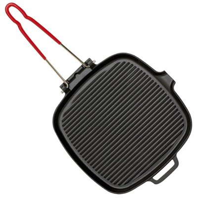 INVICTA - Grill carré 25 cm en fonte