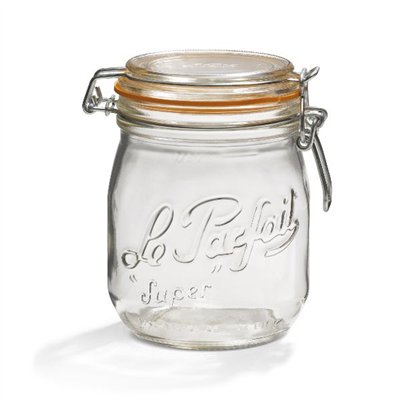 LE PARFAIT - Lot de 6 bocaux 0.75 L / 85 mm - Le Parfait Super