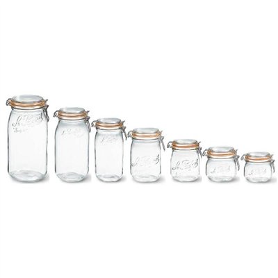 LE PARFAIT - Lot de 6 bocaux 0.75 L / 85 mm - Le Parfait Super