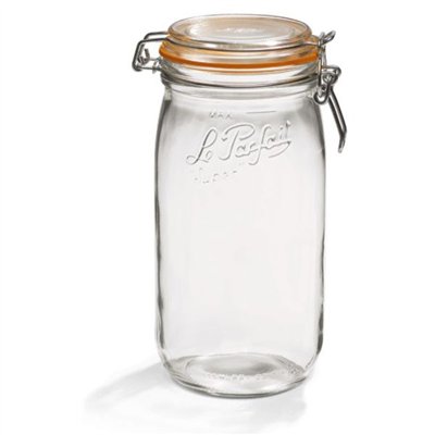 LE PARFAIT - Lot de 6 bocaux 1.5 L / 85 mm - Le Parfait Super