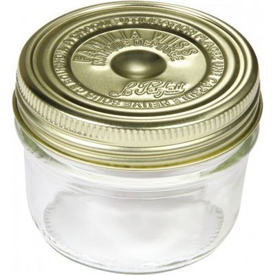 LE PARFAIT - Lot de 6 Terrines 200 g / 82 mm - Familia Wiss