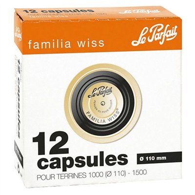 LE PARFAIT - Boite 12 Capsules 110 mm - Familia Wiss