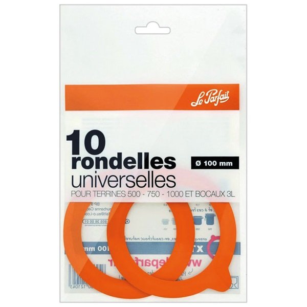 LE PARFAIT - Sachet 10 rondelles universelles 100 mm - Super
