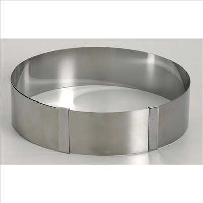 LARES - Cercle à tarte extensible inox