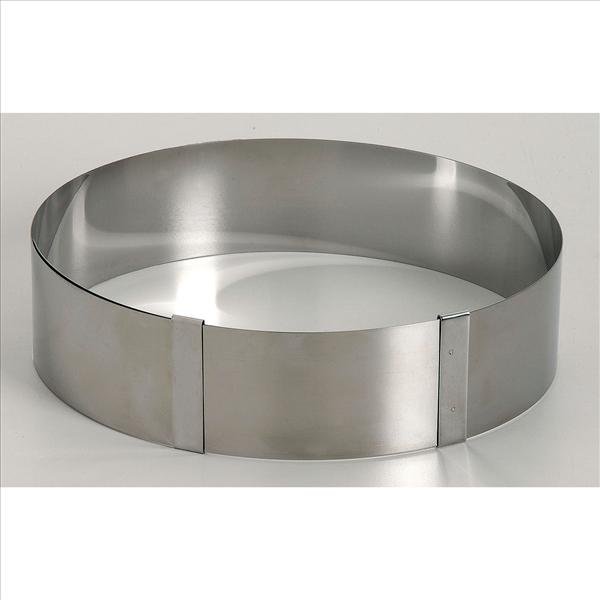 LARES - Cercle à tarte extensible inox