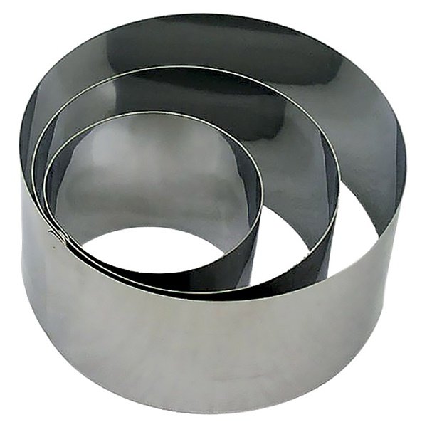 LARES - Cercle à mousse 10 cm inox