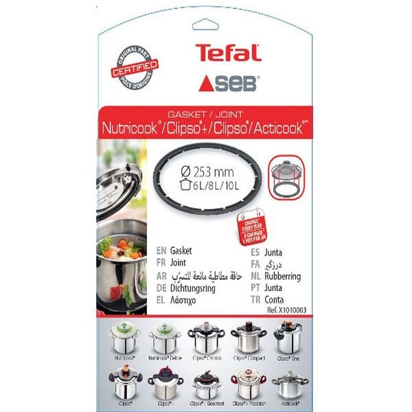 SEB - Joint  8 L ou 10 L Nutricook / Clipso+ / Clipso / Acticook - X1010003