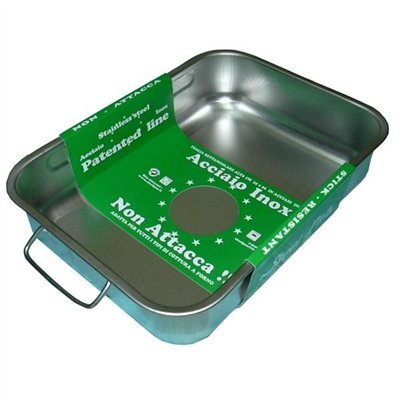 STEEL PAN - Plat à four haut 35 x 26 cm