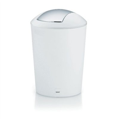 KELA - Poubelle 5 L Blanche - Marta