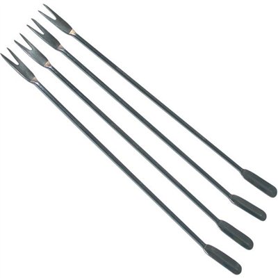 METALTEX - Lot de 4 curettes à homard en inox