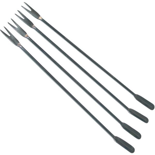 METALTEX - Lot de 4 curettes à homard en inox