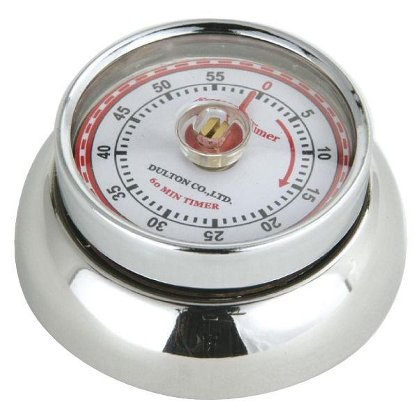 ZASSENHAUSS - Minuteur aimanté Chromé