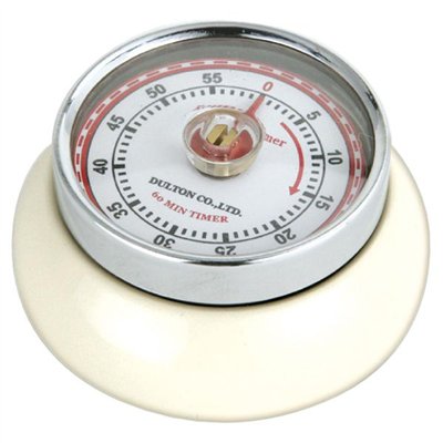 ZASSENHAUSS - Minuteur aimanté Crème