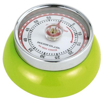 ZASSENHAUSS - Minuteur aimanté Vert Kiwi