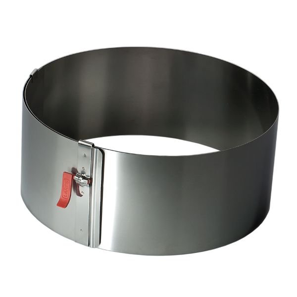 LARES - Cercle à pâtisserie extensible 18-30 cm / Hauteur 7 cm