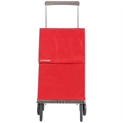 ROLSER - Poussette de marché 2 roues sac pliable Plegamatic MF uni rouge
