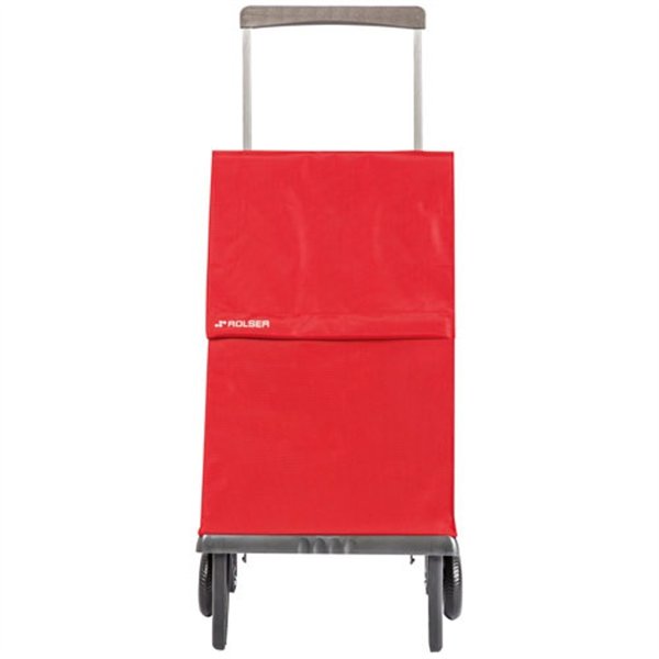 ROLSER - Poussette de marché 2 roues sac pliable Plegamatic MF uni rouge