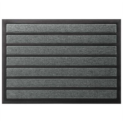 IDMAT - Tapis Combi'absorbant Gris 60 x 90 cm