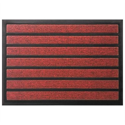 IDMAT - Tapis Combi'absorbant Rouge 40 x 60 cm