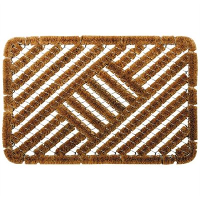 IDMAT - Tapis grattant 40 x 60 cm - Coco Métal