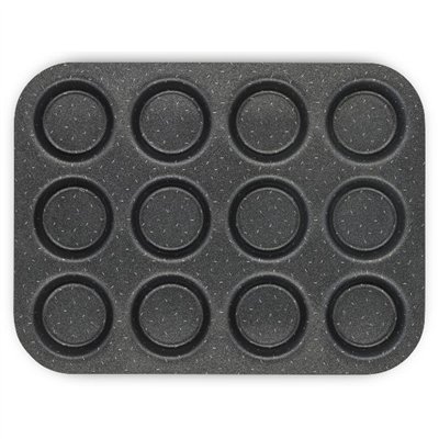 TEFAL - Plaque à pâtisserie 12 gâteaux 30 x 23 cm - Perfect Bake