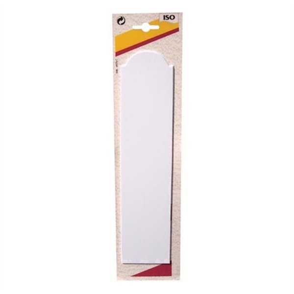 ISO - Plaque propreté adhésive blanc x2 sc