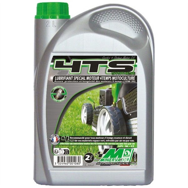 POWER - Huile 4 temps motoculture  2 litres