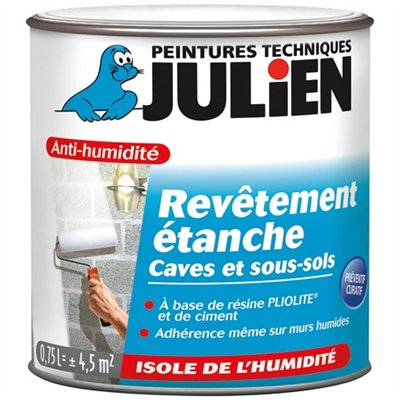 JULIEN - Ecran total revêtement étanche intérieur antihumidité 750ml