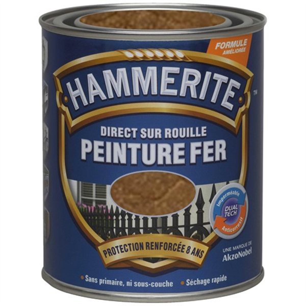 HAMMERITE - Hammerite fer martelé 0.25l cuivre 070707