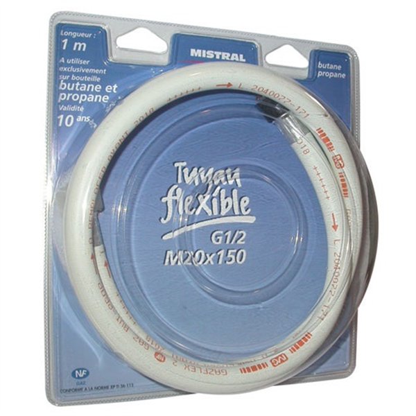 MISTRAL GAZ - Tuyau gaz butane propane à visser - 1 m