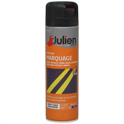 JULIEN - Julien aérosol marquage 500ml noir mat