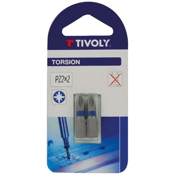 TIVOLY - Embout torsion PZ 3 L25 blister de 2