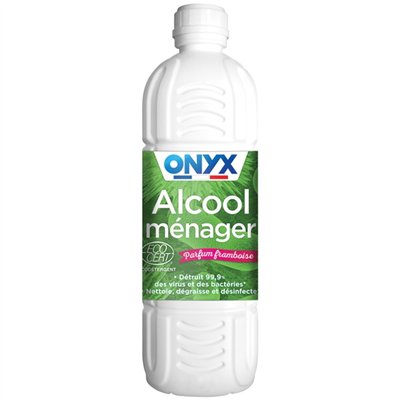 ONYX - Alcool menager parfumé 1l framboise