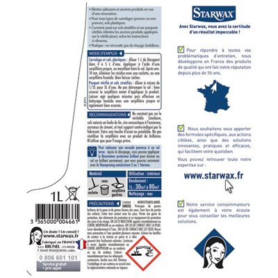 STARWAX - Super décapant sans rinçage 1L Starwax