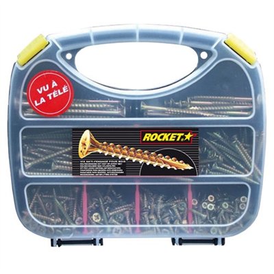 VYNEX - Vis rocket valisette 430 vis