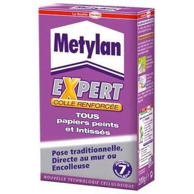METYLAN - Metylan colle tous papiers peints expert 200g professionnel