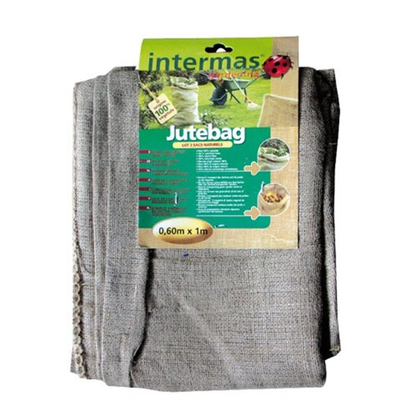 NORTENE - Sacs naturels Jutebag  lot de 3