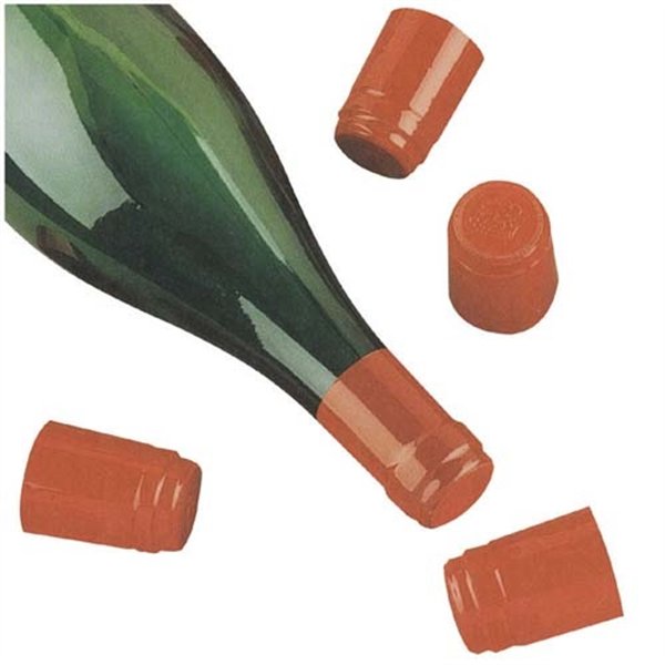 DUHALLE - Capsule pvc rétractable rouge x50