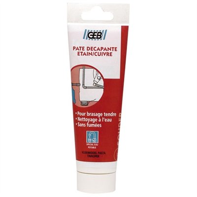 GEB - Décapant pâte étain/cuivre tube 125ml