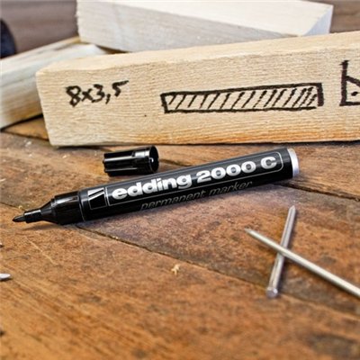 EDDING - Marqueur indélébile noir