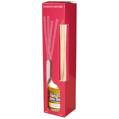 LAMPE DU PARFUMEUR - Brins de parfum bambou 100 ml vanille des îles