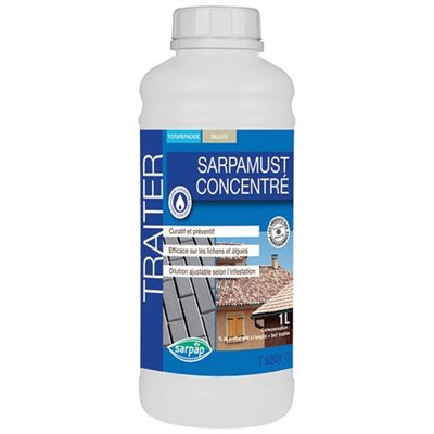 SARPAP - Traitement antimousse  sarpamust concentré 1l